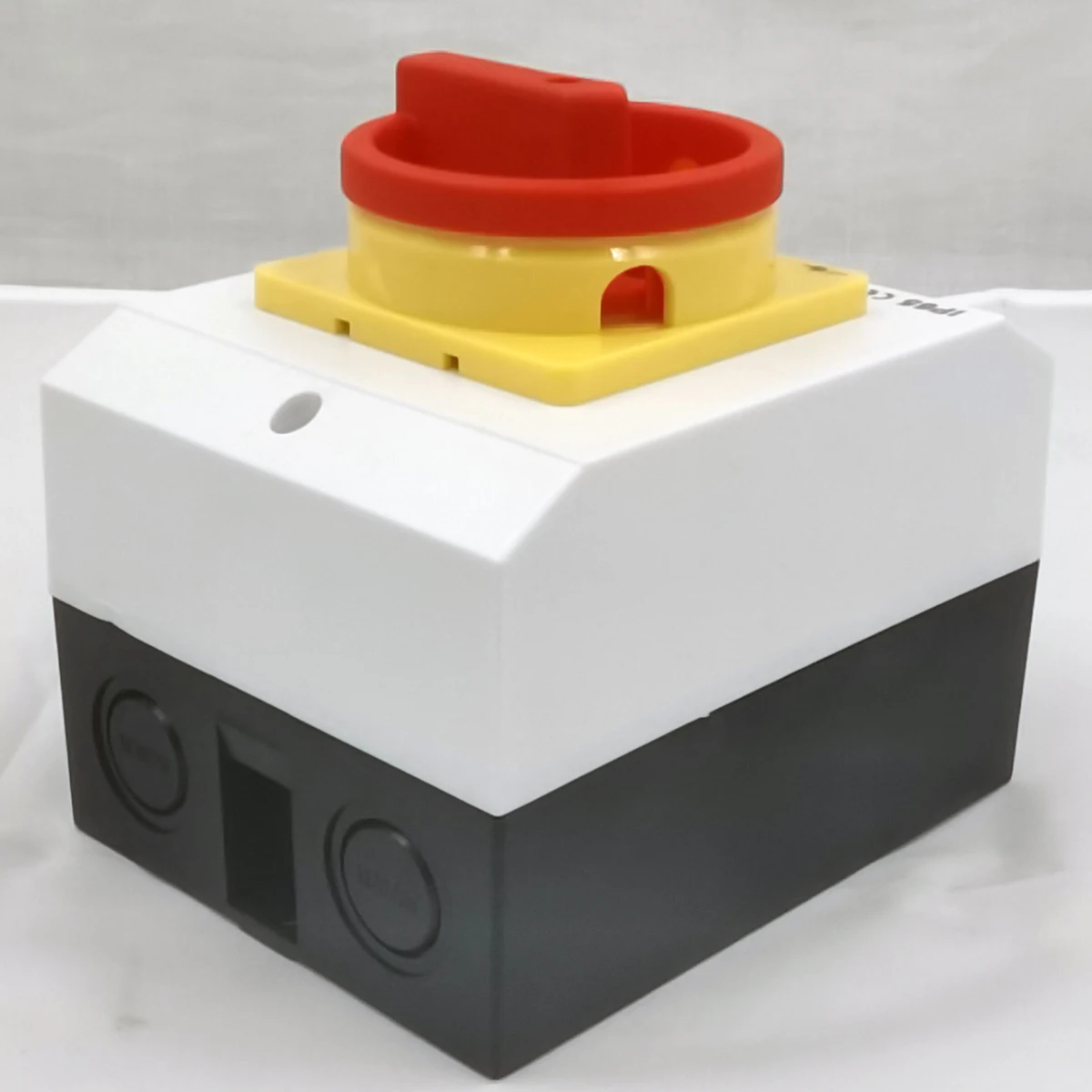 32A 4-Pole Rotary Load Disconnector Switch IP65 Waterproof Metal and Plastic Rotary Isolator Switch for AC 3-Phase