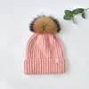 Rose clair avec pommeau marron