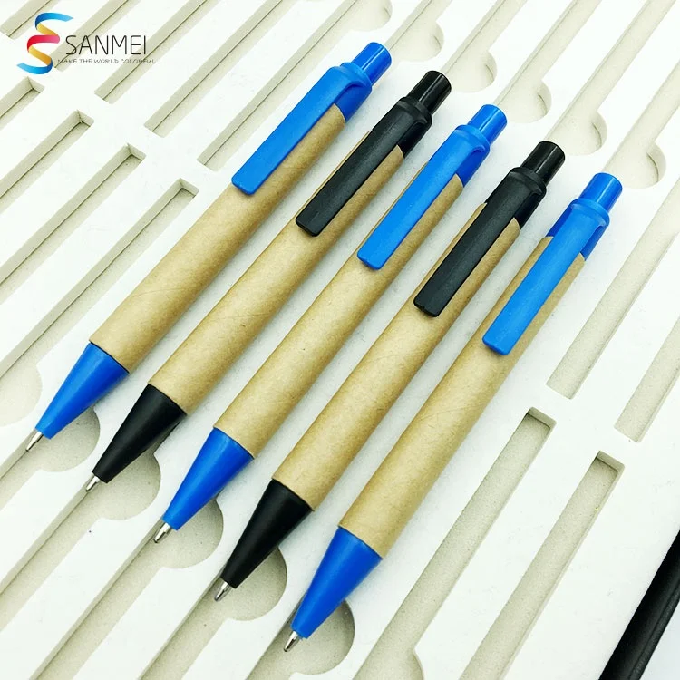 110 мм короткие ручки из переработанной бумаги канцелярские принадлежности