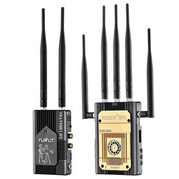 YUOUT YD-LY5001-DS No Compression Zero Delay Wireless Transmitter and Receiver 500m Live Wireless Transmission
