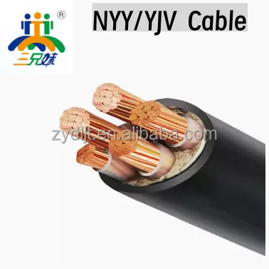 0.6/1KV 35KV NYY/ Yjv22 Yjv32 Cu/XLPE/PVC/Swa/Ata 50毫米25毫米35毫米电缆建设项目