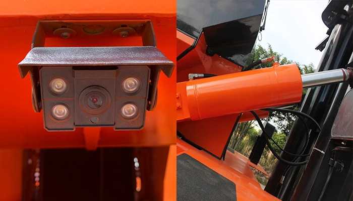 Goodsense New Hydraulic Forklift 25 Tons Loading Gasoline Powered Solid Tire Forklift 0