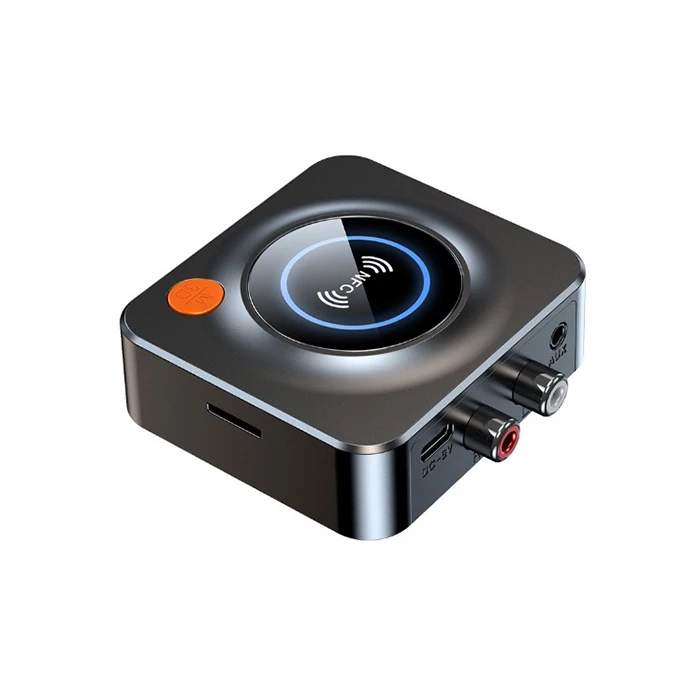 C52 Bluetooth 5.1 オーディオレシーバー NFC対応 TFカード再生 3.5mm