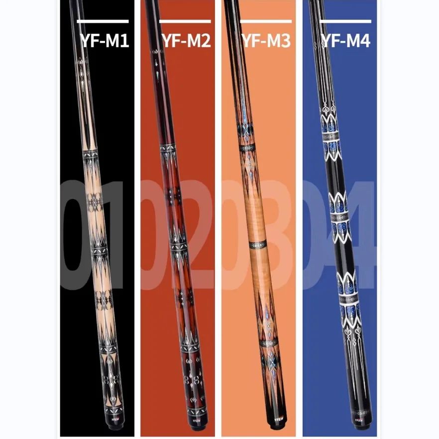 High-tech Handmade YFEN Carbon Shaft & Maple Butt Cue Stick