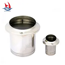HANSE MARINE Stainless Steel Transom Exhaust Pipe Drainage Outlet for Boat Marine Accessories
