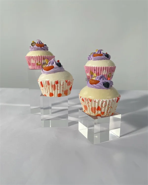 Clear Solid Acrylic Block