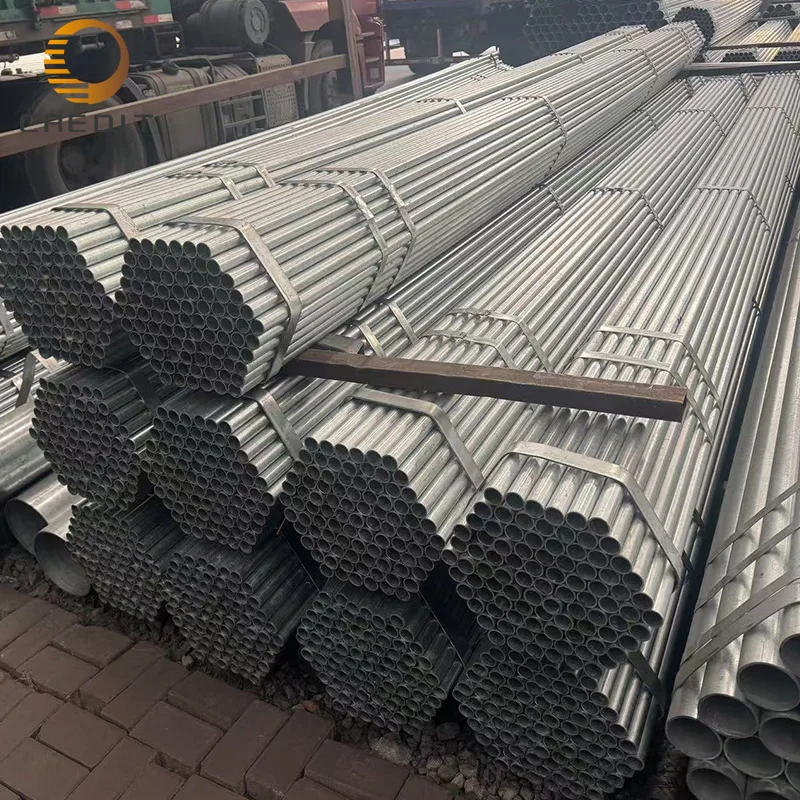 Galvanized Steel Pipe GI Round Iron Tube Pipe Steel GI Pipe High Quality Material for Construction and Industry