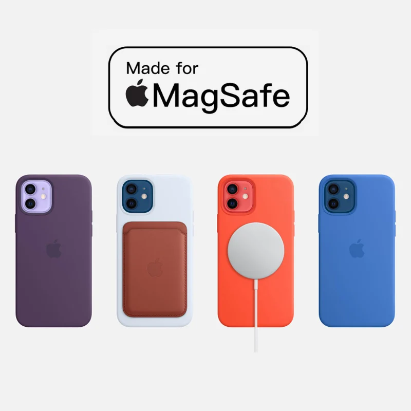 Customized Made For Magsafe Credit Card Holder Business Wallet Case Pu