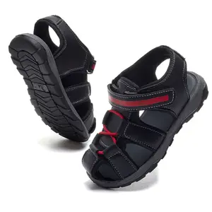 New Arrival Closed Toe Children Boys Summer Sandals for Kids Beach Summer Srapped Sandals Non-Slip Baby Sandals