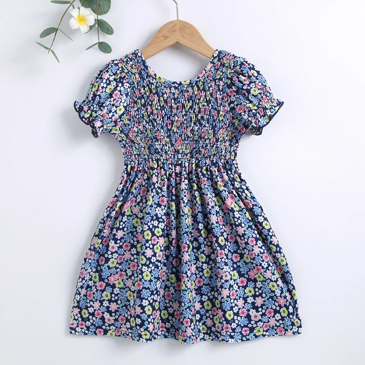 elastic frock design