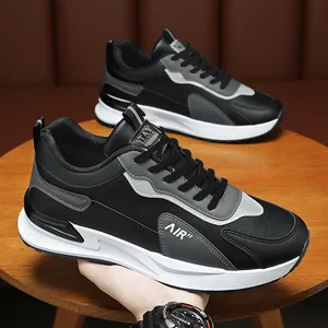 Factory Direct Sales of Versatile Trendy Letter Decorations Stain-resistant Slip-resistant Wear-resistant Men's Casual Shoes