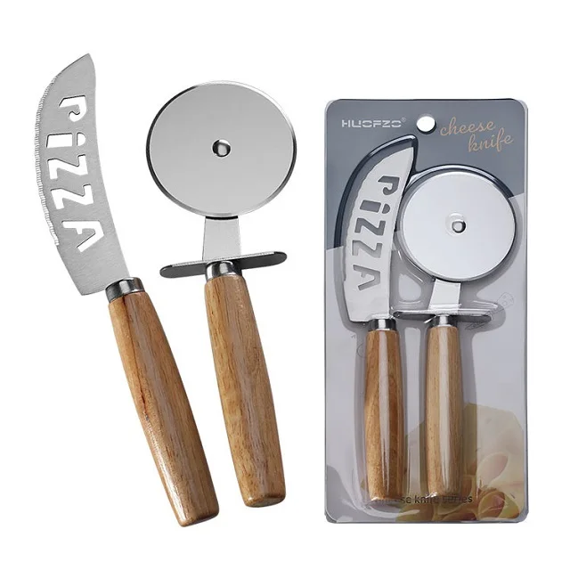 Hot Sale Stainless Steel Pizza Cutters and Rollers for Kitchen Assistance Pizza Tools