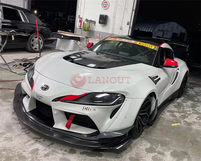 Capô estilo V para Toyota A90 Supra foto 6