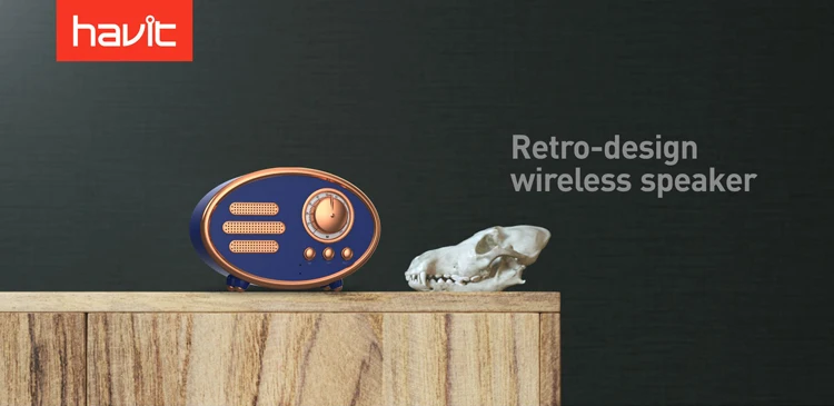F03 Havit High Quality Strong Power Lautsprecher Mobile Phone Single Sound Loud Wireless Bt Retro Speaker - ANKUX.COM