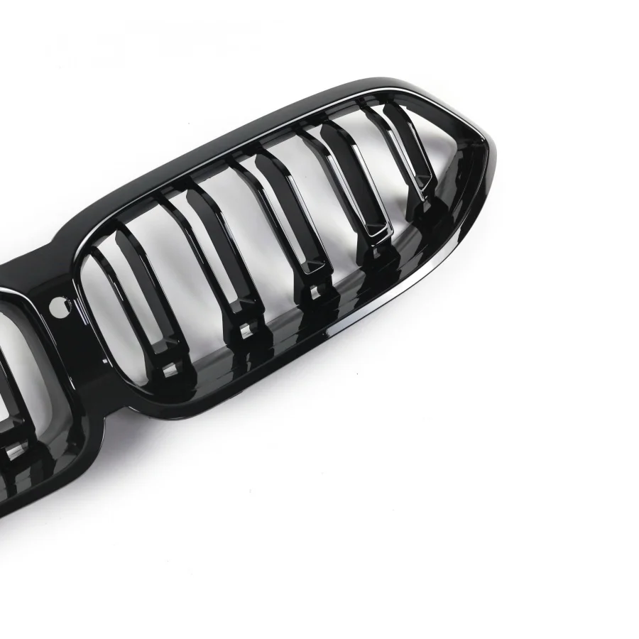 product tiypeor car gloss black dual slats front kidney grill fit for bmw 8 series g15 2023-6