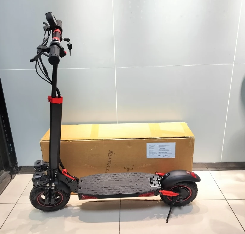 1200W Folding E-Scooter 18Ah Lithium Battery for 11
