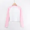Pink With White