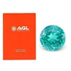 Pietra Paraiba verde neon con certificazione AGL