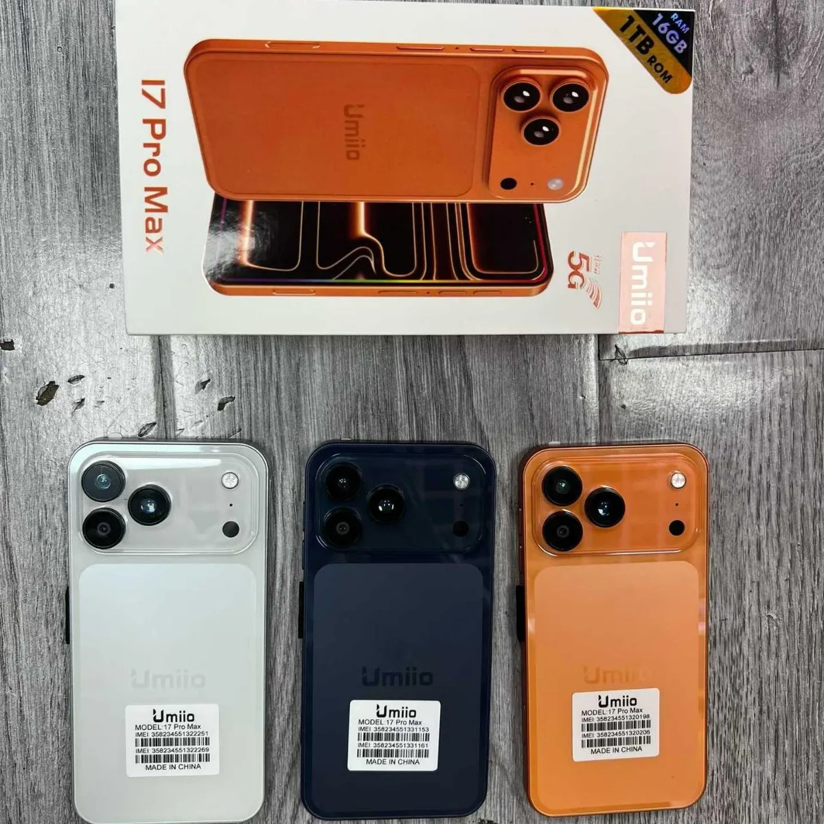 Unlocked I17 Pro Max Smartphone - High Quality Mobile Phone