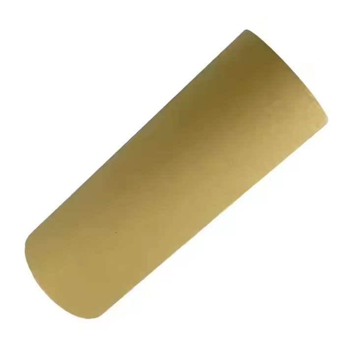 Waterproof Chemical Industries Bulk Corrugated Silicone Liner Coated Sticker Yellow Kraft Release Paper