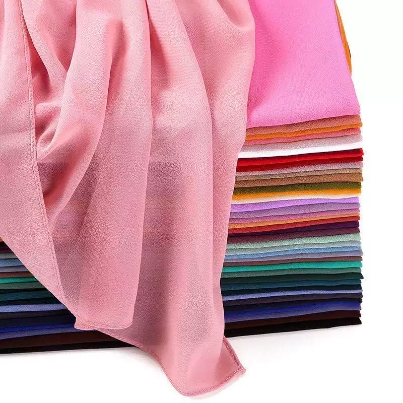 Wholesale Custom Muslim Scarf Hijab Malaysian Women With Rhinestone Cotton Hijab Sharia Shawl