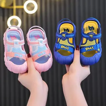 Clearance Price Kids Sandals Summer Children's Shoes Beach Cork Soled Children's Sandals School Shoes For Boys And Girls