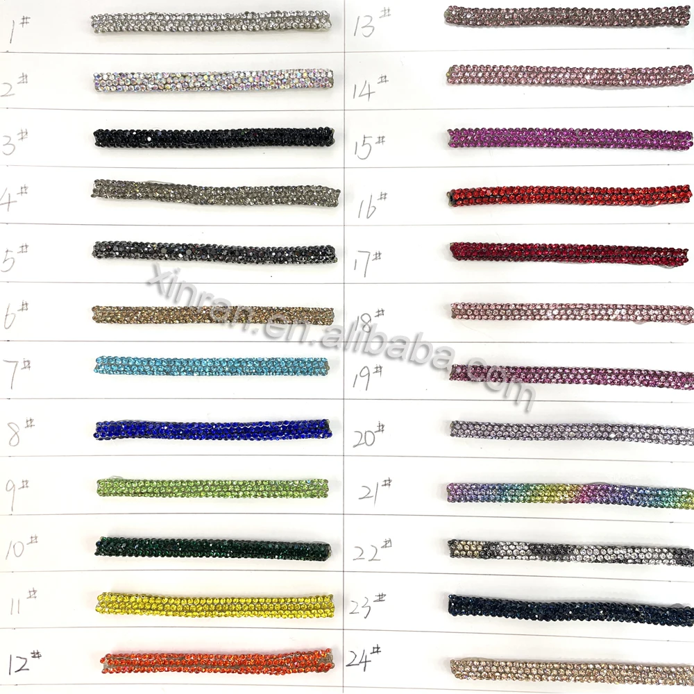 RE100 Shinning Colorful Rhinestone Rope Bracelet Charm Diamond for ...