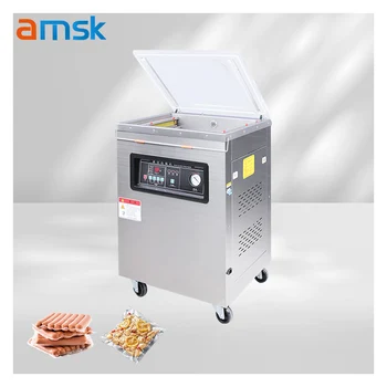 Highly Productive 420 Jerky Beef Seafood Commercial Vacuum Sealing Machine Deepen 20cm Single Chamber Vacuum Sealer Machine