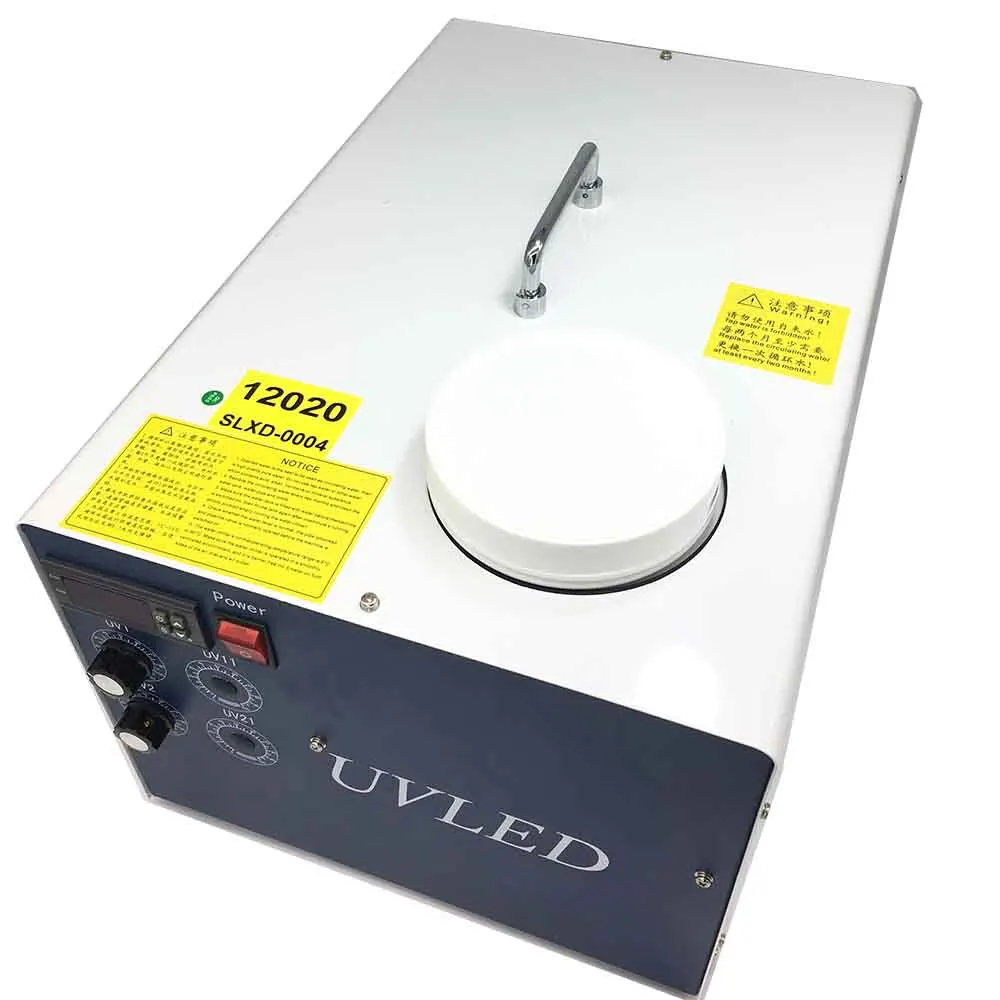 UV Led Curing Light 1 Set Water Cooling System for APEX Flatbed Inkjet Printer DX5 DX7 XP600Printer Head UV Ink Dry Lamp