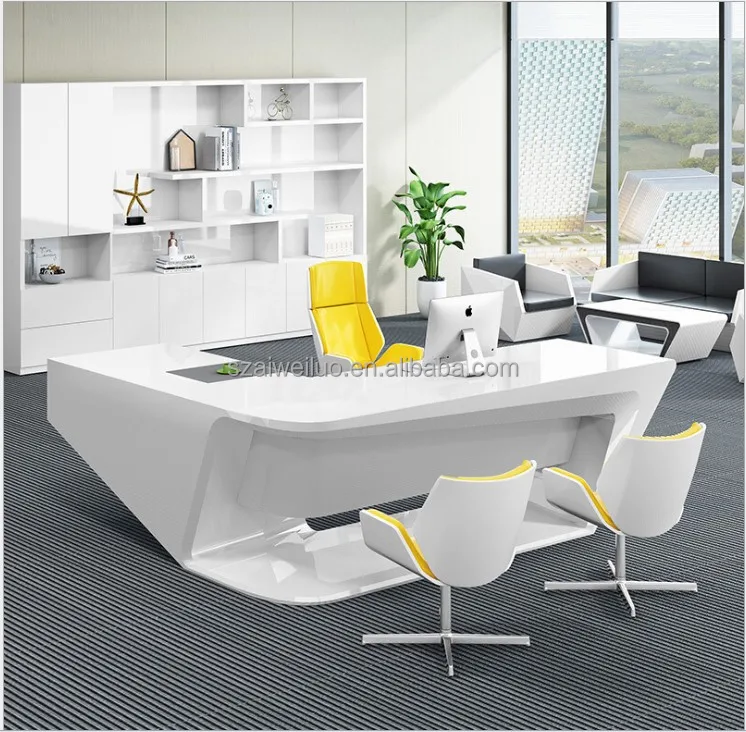 Luxury Modern Wooden Office Table Executive Ceo Desk Office Desk Buy