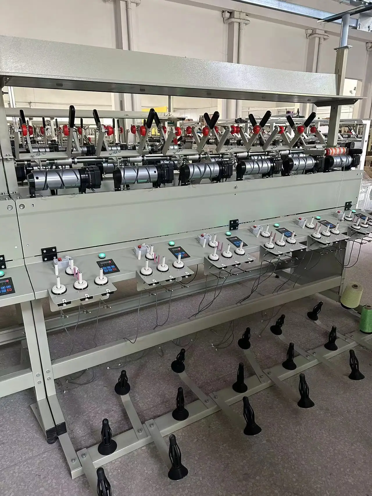 Yarn Doubling  Machine with TFO or 5 to 1 Position Thread Doubling  4 or 6 Heads Cotton Yarn Joining Machine