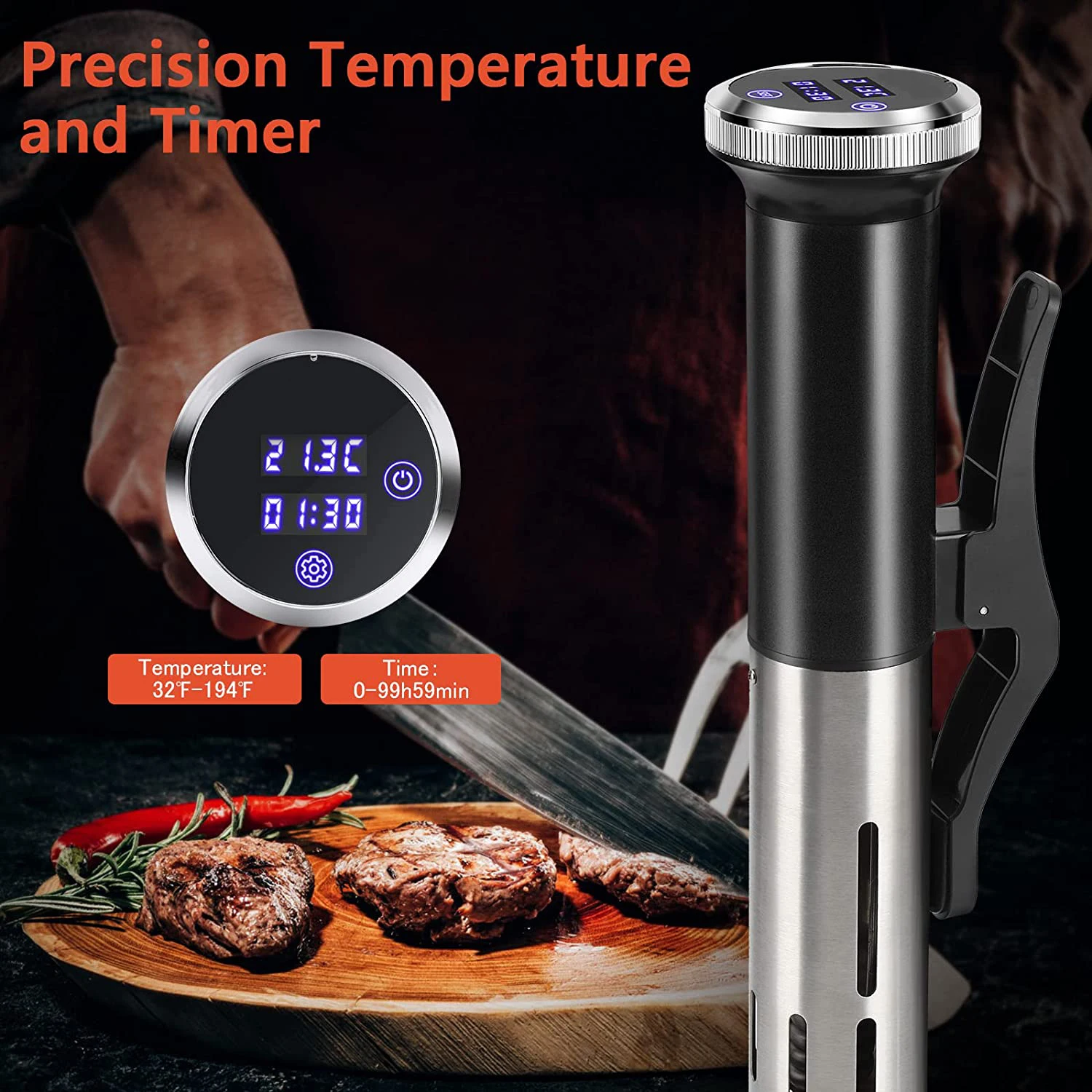 1200W IPX7 Slow Cooker Immersion Circulator Sous Vide