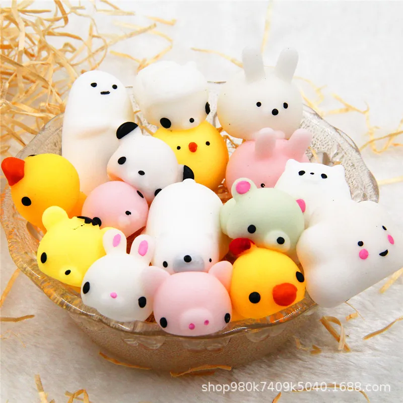 Wholesale Hot Selling Cute Bear Dumpling Decompression Mochi Squishy ...