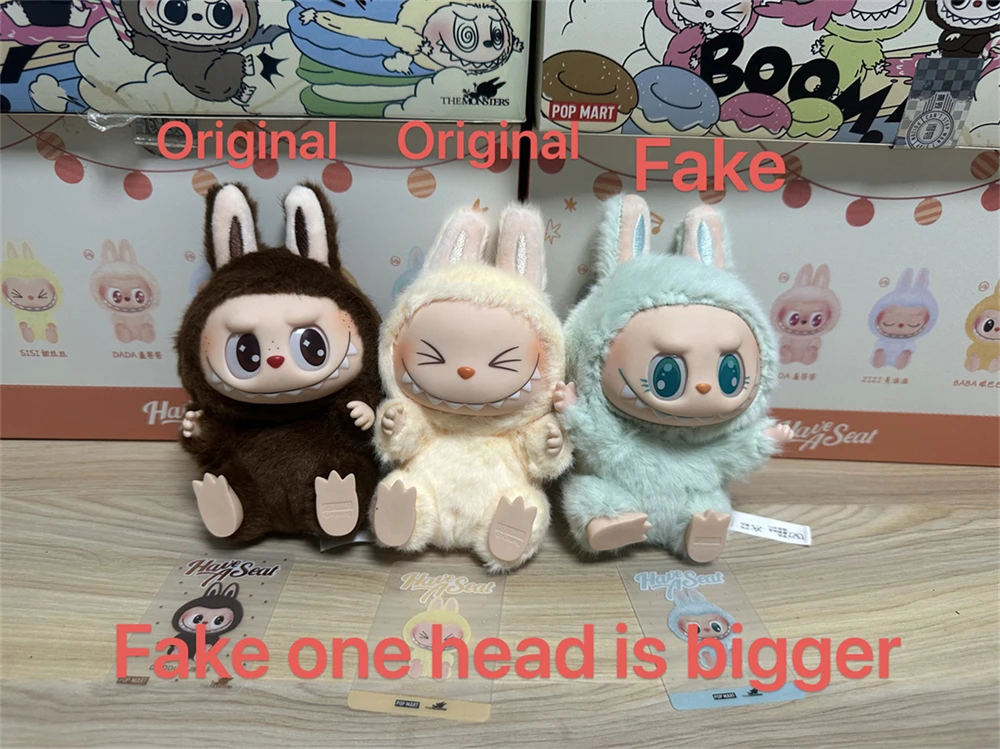 popmart labubu loyalty 忠実 Popmart Labubu 3rd Generation V3 - Cute Blind Box Dolls