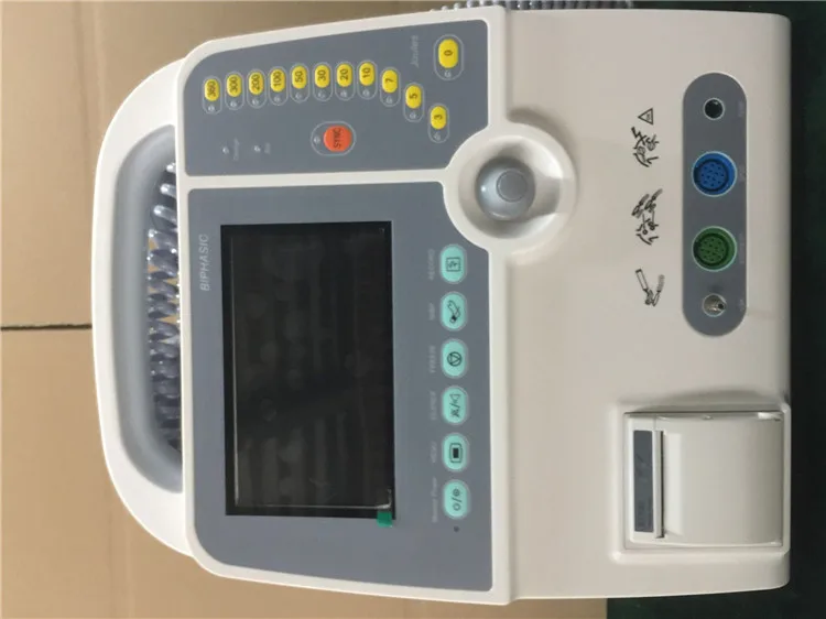 BT-8000C Cheap medical Biphasic Automated External Defibrillator AED defibrillator With Monitor price