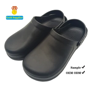 JDS Customized EVA Unisex All Season Anti-Slip Kitchen Chef's Work Shoes