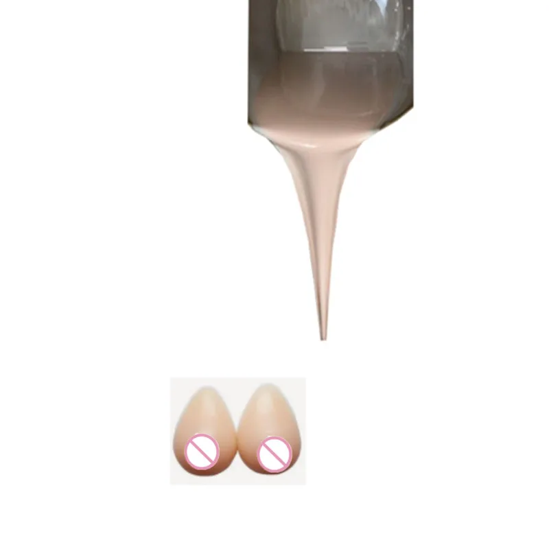 Skin Color Soft and Resilient Life Casting Silicone Rubber to Make Real Human Mask Sex Toys Dildo Prosthesis Hand and Feet