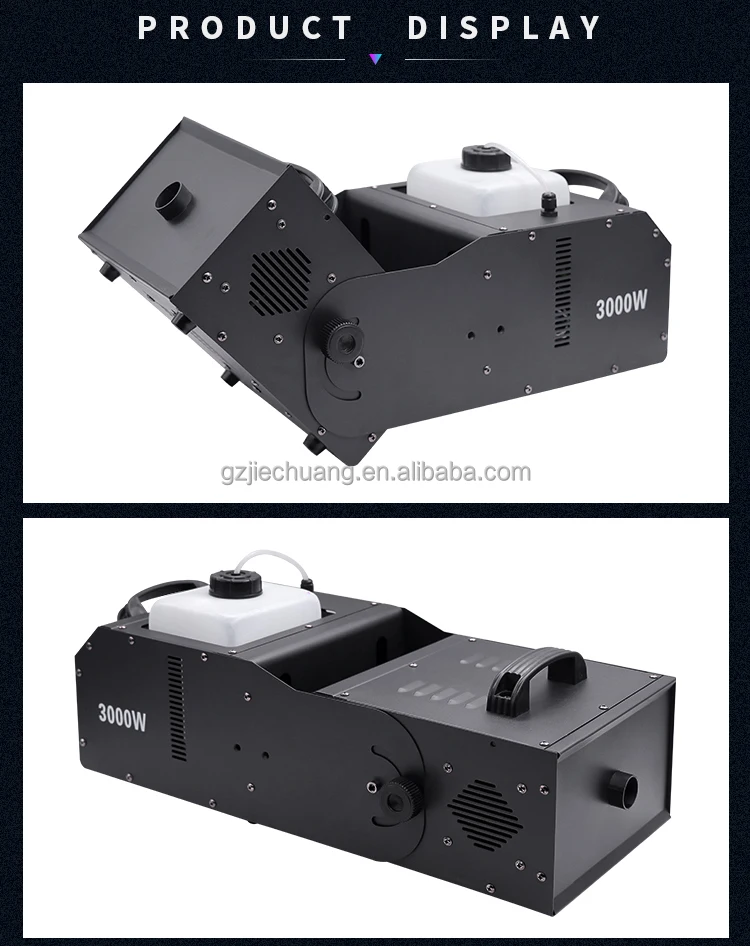 Dmx512 Version Stage Smoke Machine Wedding Party Dj Club Multiangle Adjustable 3000w Smoke Fog