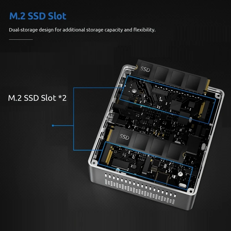 BMAX Mini PC - 8GB RAM, 256GB SSD, Quad Core Performance