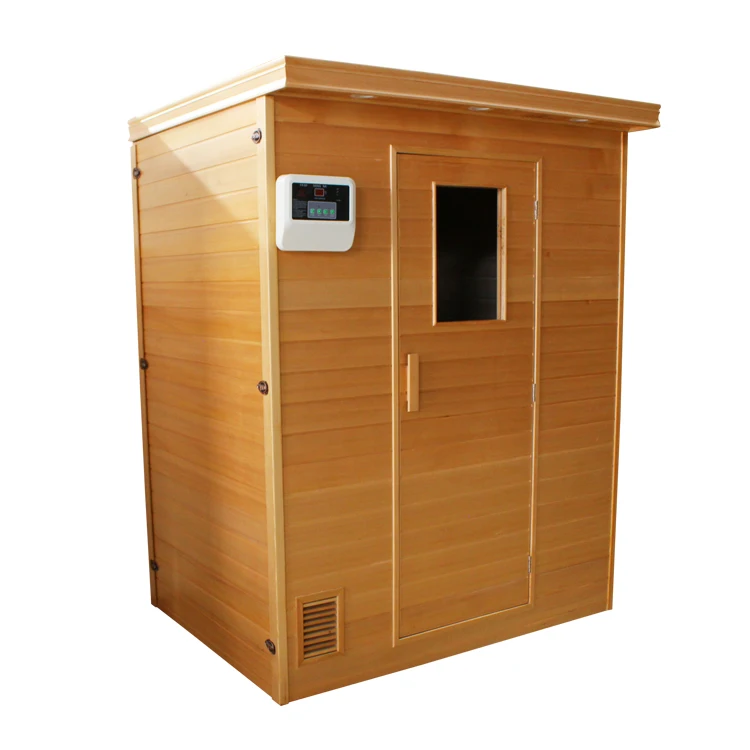 Modern Design Steam Sauna Equipment Solid Wood Functional Far Infrared
