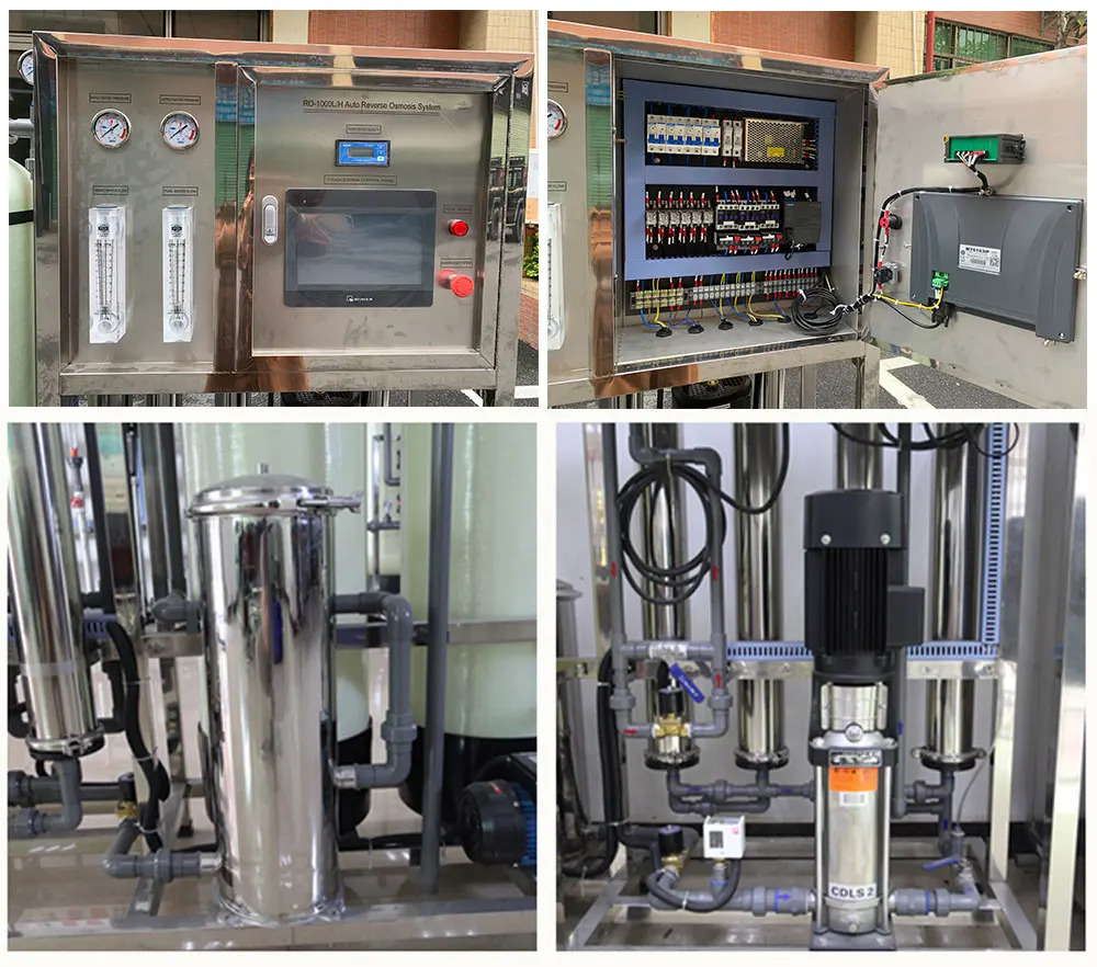 Ro Electrolytic Water Treatment Machine 500l 1000l Osmosis Reverse ...