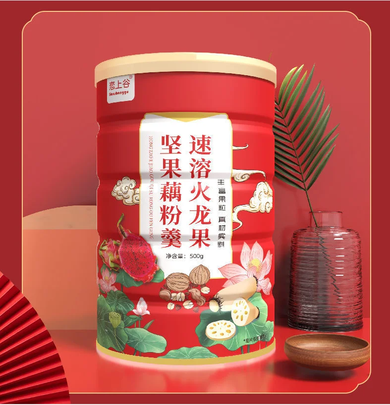 Lianshanggu 500g Instant Granular Ou Fen Lotus Dessert Dragon Fruit