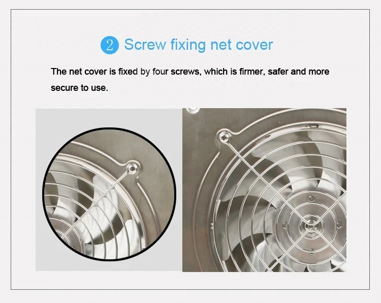 Kitchen Exhaust Fan, DMWD, Wall - detail 20