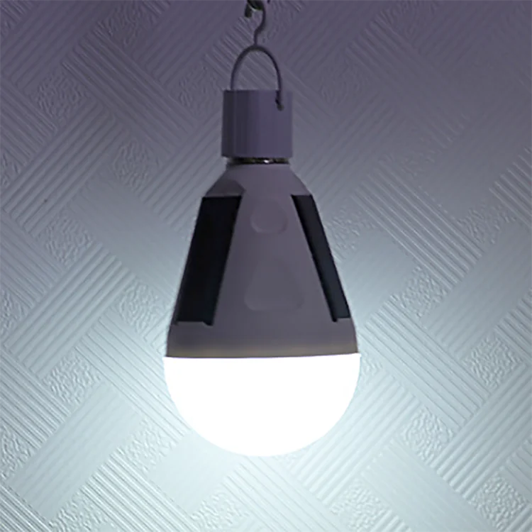 Перезаряжаемая светодиодная аварийная Солнечная Светодиодная лампа