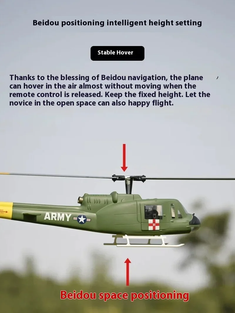RC ERA C032 UH-1 Huey 6CH RCヘリコプター（スマート制御）