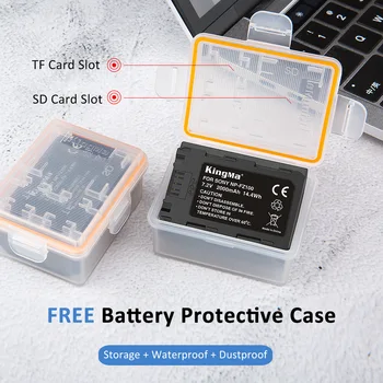 KingMa 2000mah NP-FZ100 Lithium Ion Batteries and Usb-c Charging Charger Kit for Sony Camera product image