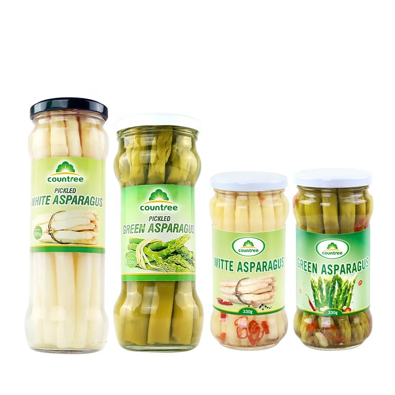 Preserved Delicious Canned Vegetables Canned Asparagus With Good Quality