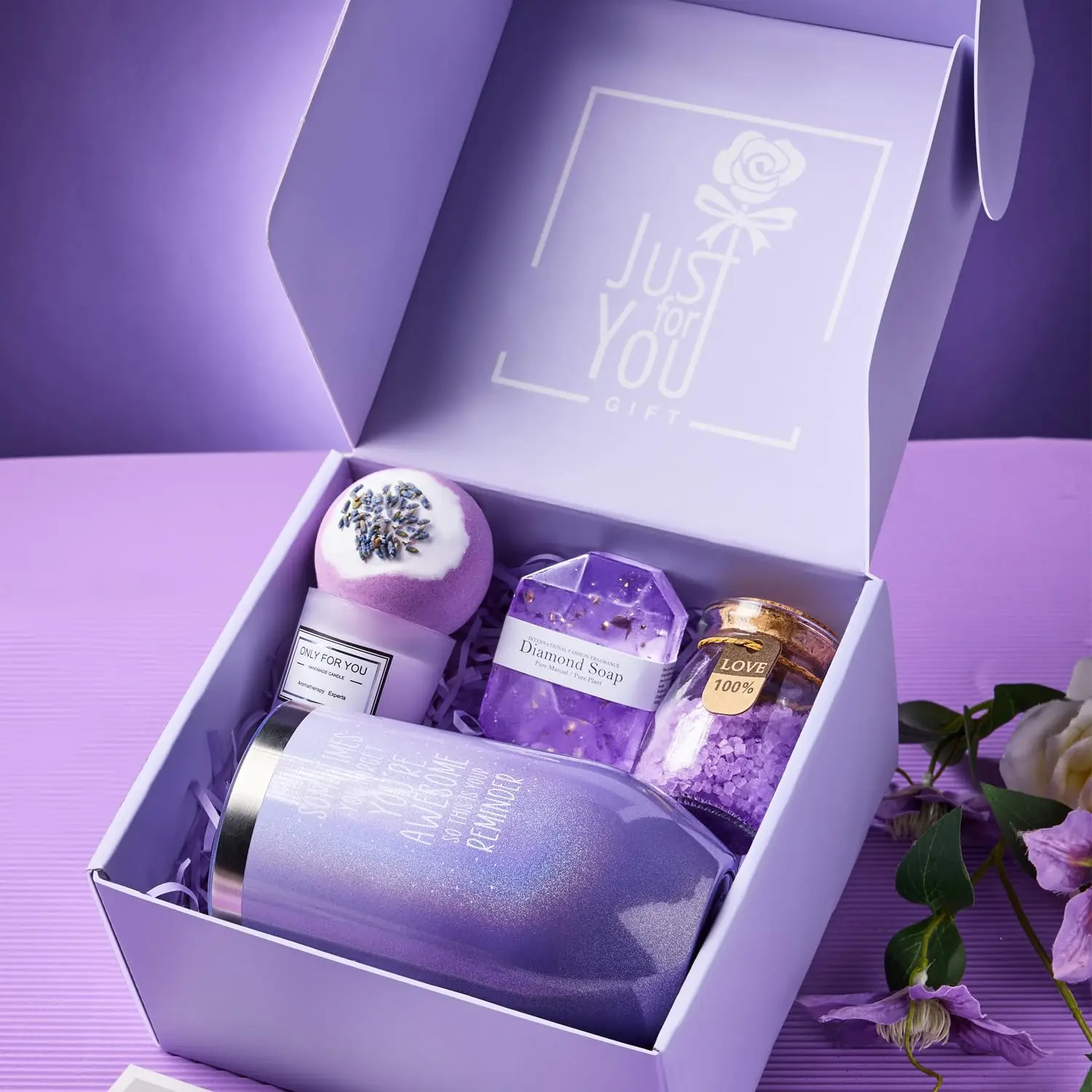 Wideal 2024 New Arrival Gifts For Women Valentine's Day,Lavender