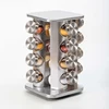 square rack with 16pcs jars