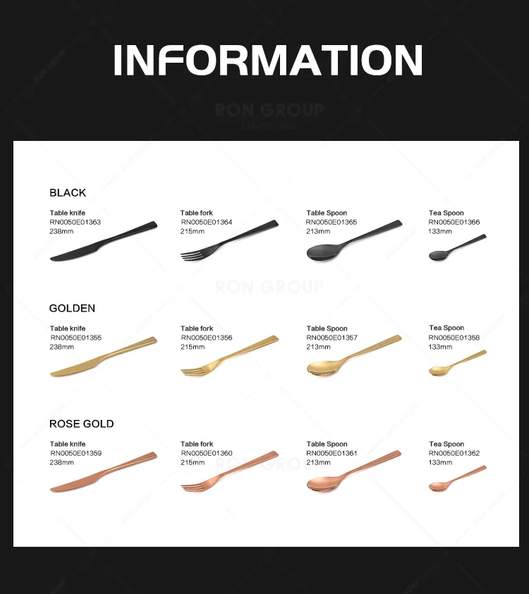 Wholesale Rose Gold Vintage Hotel Restaurant Stainless Steel Flatware Spoon Fork Knife Cutlery Luxury Wedding Silverware Set